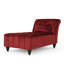 Chaise longue moderne capitonnée