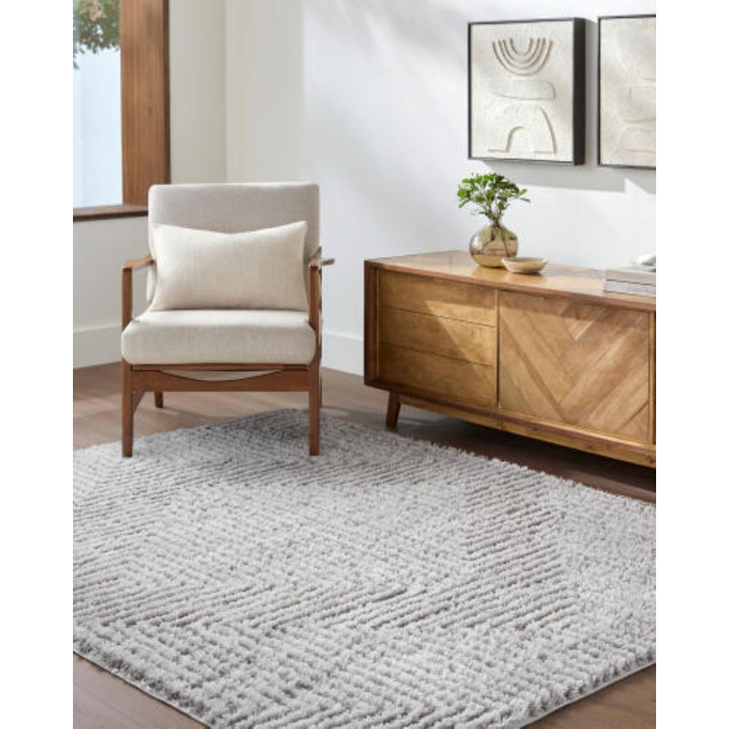 Kellen Machine Washable Area Rug, Rectangle 5'3" x 7'