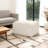 Upholstered Square Ottoman