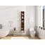 Ensemble de tablettes de rangement murales 12 pouces * 2 pour petite salle de bain, bureau, salle de rangement-1012408743