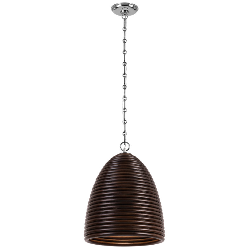 Emerson 1 - Light Pendant, Espresso, Polished Nickel