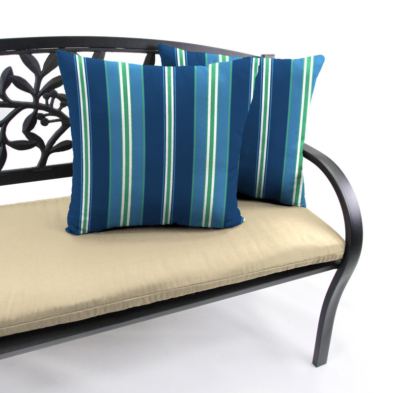 16" x 16" Outdoor Throw Pillow, Sullivan Vivid