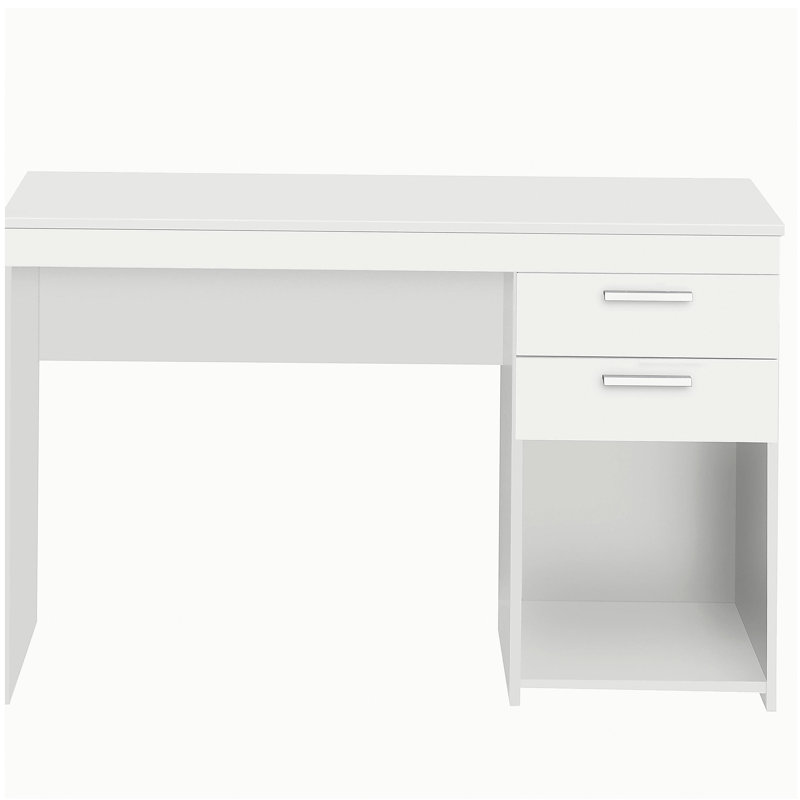 Poste de travail avec rangement Techni Mobile, Blanc