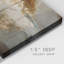 Palette de bronze tendue sur toile tendue-1861786597