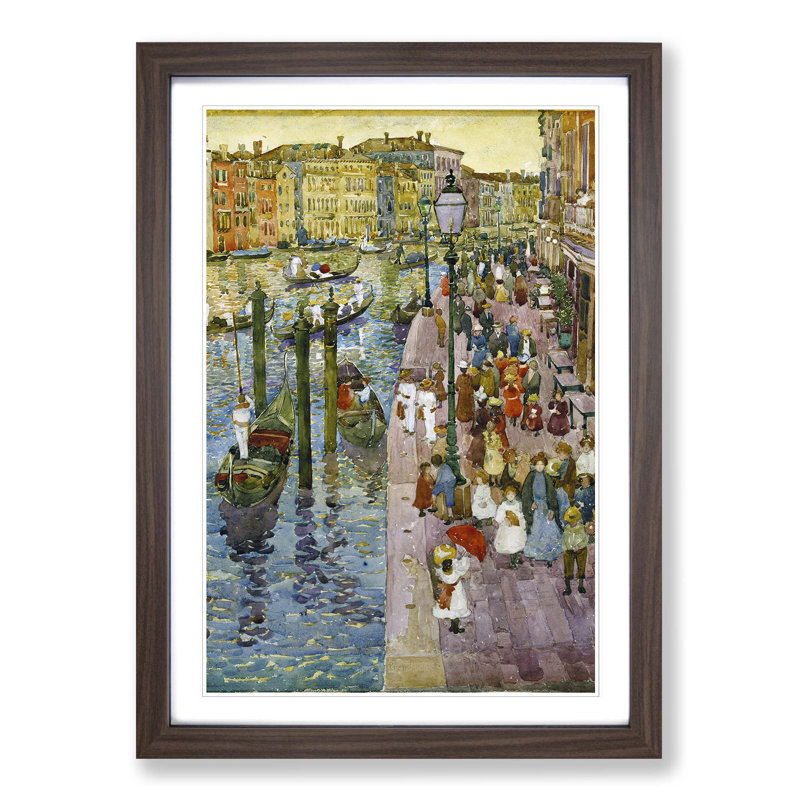 Maurice Pendergrast - Single Picture Frame Painting, Walnut
