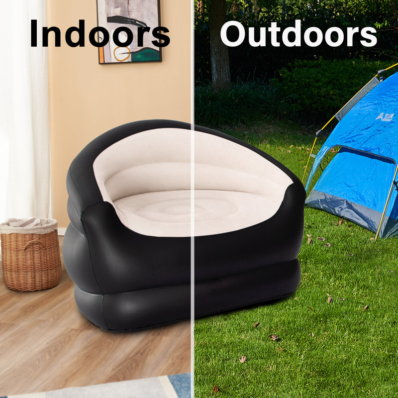 Alwyn Home Amarillo Air Sofa inflatable Couch Reviews Wayfair