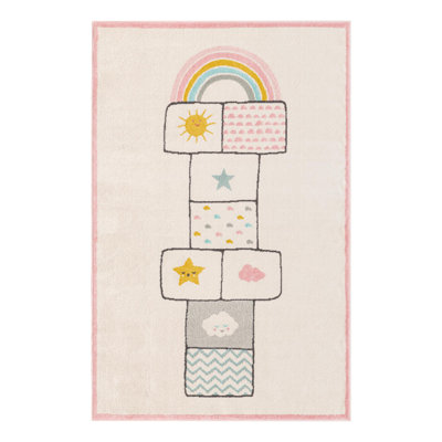 Whimsy Kids Polypropylene Plastic Rug