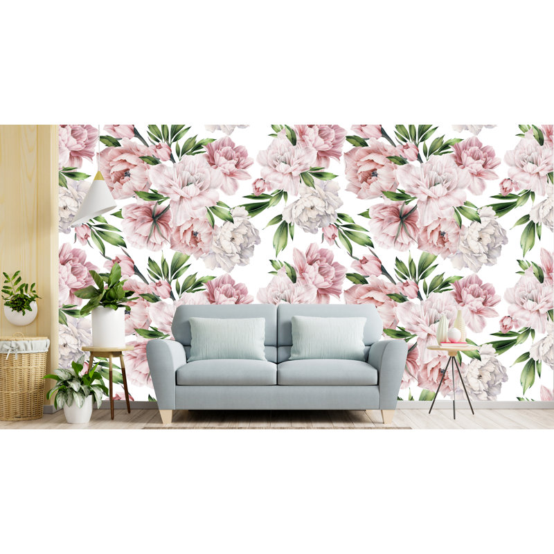 Rouleau de papier peint adhésif lisse L 10 pi x l 24 po