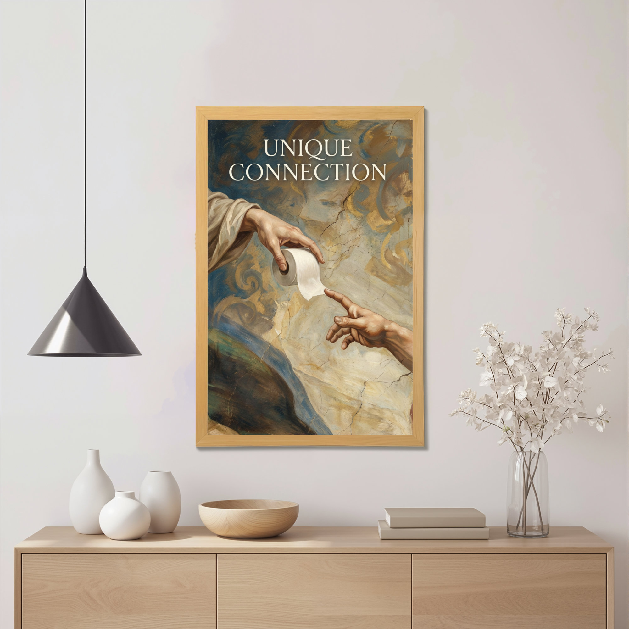 Red Barrel Studioยฎ Unique Connection Canvas Wrapped Wall Art Oil ...
