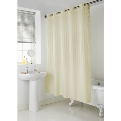 Rideau de douche rayé simple