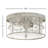 Agustine Glass Flush Mount-54818694