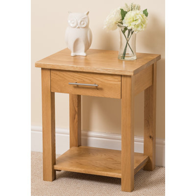 Solid Wood End Table