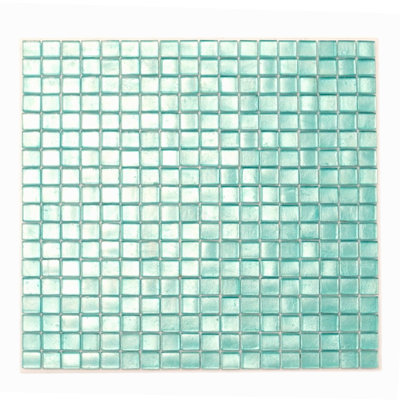 Skosh 0.6" x 0.6" Glass Grid Mosaic Wall & Floor Tile 