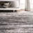 Khadijah Striped Light Gray Area Rug-842857394
