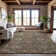 Premium Machine Washable Ducote AMF1137 Global Rug