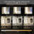 Wall Mirror LED Bathroom Mirror Wall Mounted Rectangle Vanity Mirror,White-1255067998
