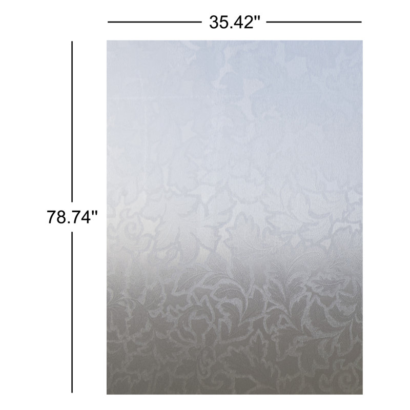 Plants & Flowers Non-Wall Damaging Window Decal