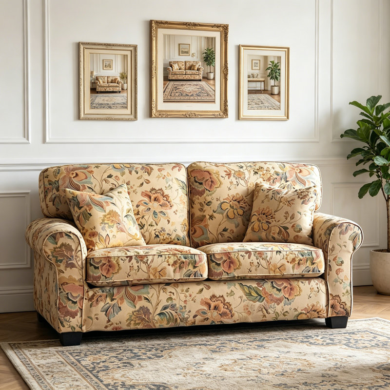 Canapé American Country, 66.14" W