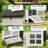 36" Compact Chicken Coop With Openable Nesting Box & Pull-Out Tray