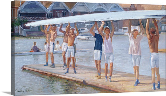 «Micco The Lift» par Timothy Easton, reproduction d'art, H 12 po x l 21 po x P 1,5 po, Toile