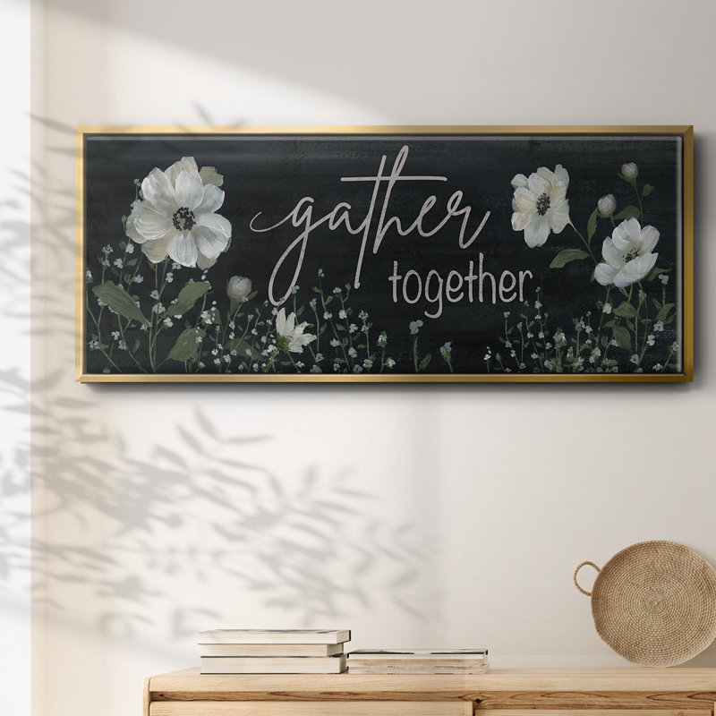 Gather Together- Framed Canvas
