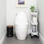 Slim Rolling Storage Cart, 3 Tier Bathroom Storage Organizer Bathroom, Laundry Utility Cart-131243848