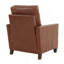 Fauteuil inclinable moderne en similicuir Pablo Caramel-454943967