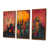Brown Floater Framed Canvas