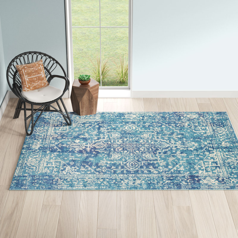 Hillsby Oriental Indoor Rug, Rectangle 3'11" x 5'7"