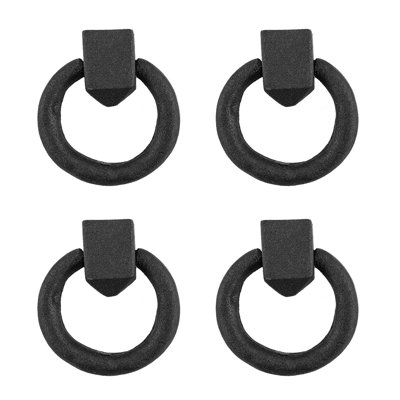 rought Iron Cabinet Gate Door Ring Pull Multipack