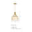 Aukerman 60 Watt 1-Light Bell Pendant with Etched Opal Glass Shade and Metal Outer Cage-718103942-718103940