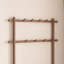 Porte-manteau Aaryahi en bois massif avec banc, rangement à chaussures et 11 crochets, organisateur d'entrée-1470560522-1497654186