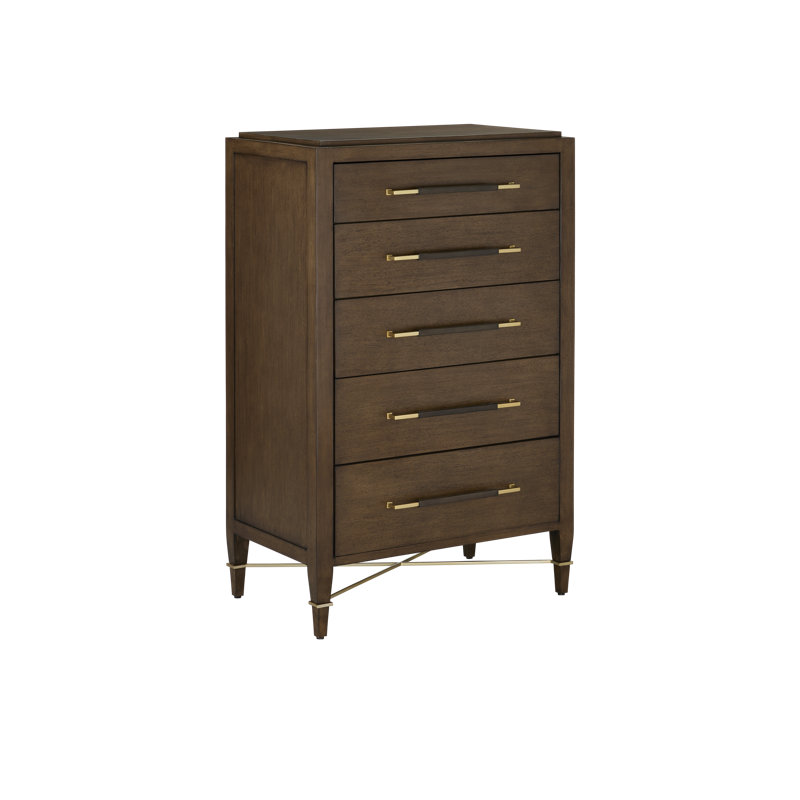 Verona Solid Wood Accent Chest, Brown