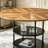 47.3-inch dining table - double-layer storage