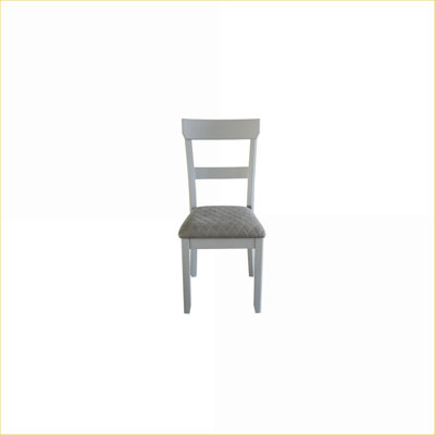 Set of 2 Two-Tone Light Gray &amp; Gray Fabric Accent Chairs,Side Chairs for Adults, Living Room Seating