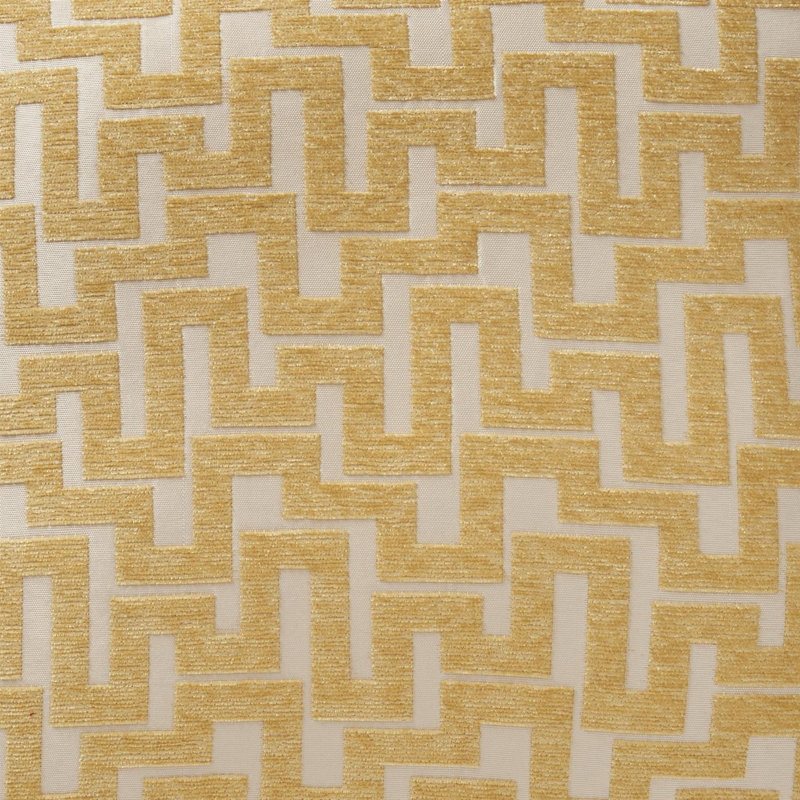 Filloreta Novo Geometric Scatter Cushion Cover, Ochre