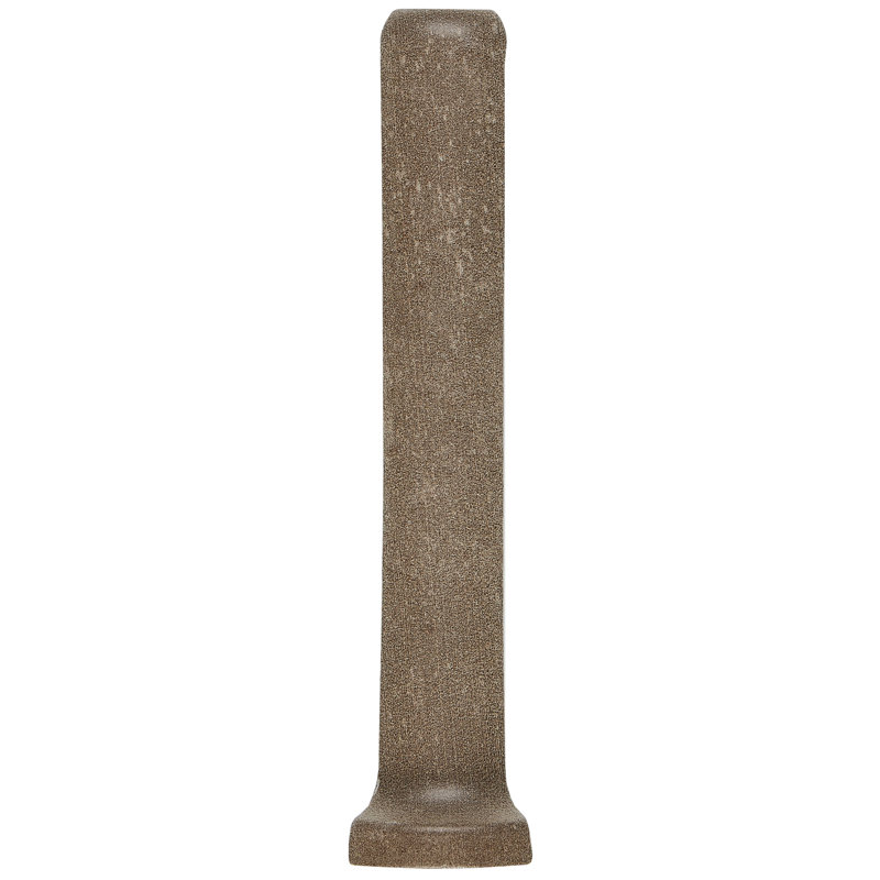 Garniture de carreaux de coin en porcelaine 6 po x 1 po cotto Fairfield, Chocolat