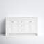 Meuble-lavabo double 60,5 po avec plateau en marbre de culture 60,5 po-723037390