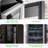 NutriChef Dual Zone Freestanding 27 Bottle Wine Refrigerator