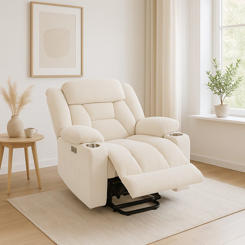 Power Lift Recliner Chair for Elderly with Massage & Heat, USB & Type-C Charge Port