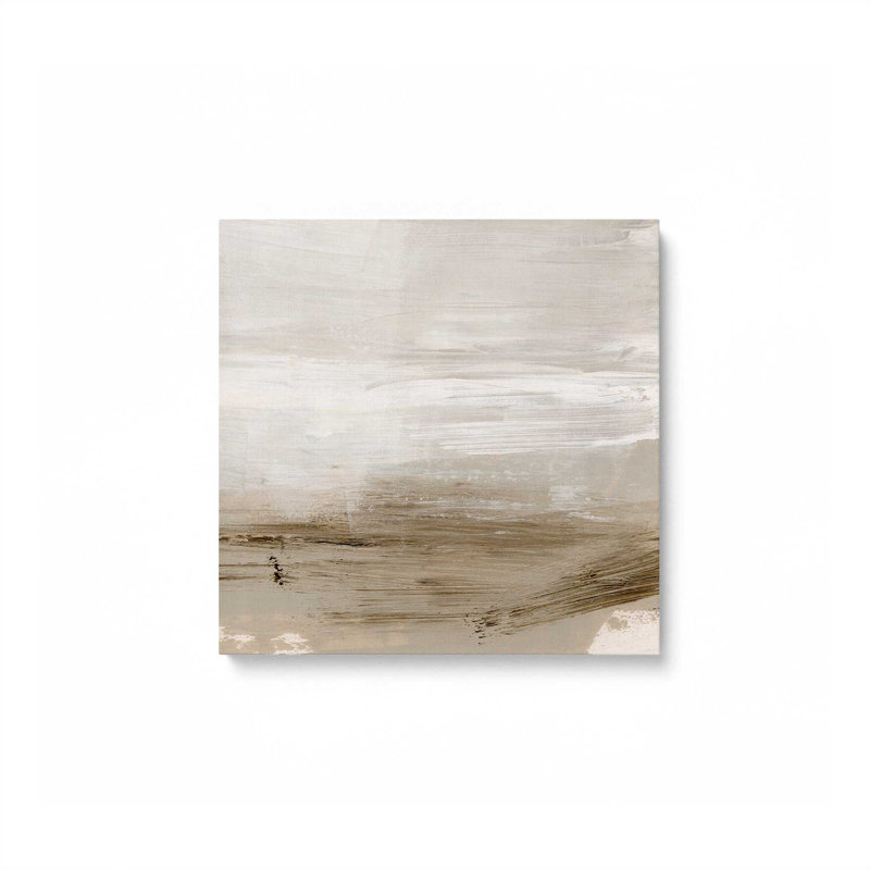 Subtle Earthlines Set of 2 Wrapped Canvas Print, 32" x 32"