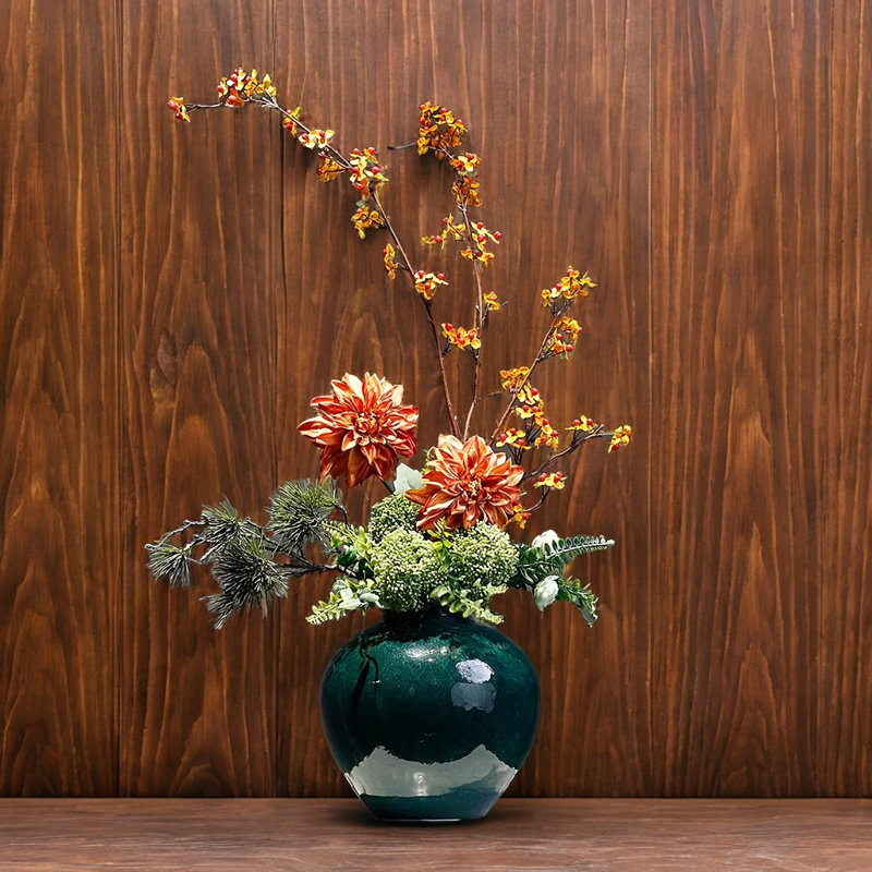 Décoration de vase en céramique