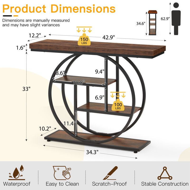 109cm Console Table