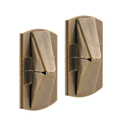 Serrure de fenêtre à finition plaquée en laiton antique 1 po x 2 po Prime-Line