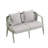Durable And Comfortable Outdoor Seating Set,Suitable For Patios, Lawns, And Poolsides-1268989913