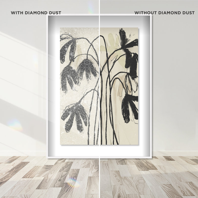 Tree Abstract Studio Print by Oliver Gal, 46.5"H x 31.5"W, White Shadowbox