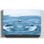 Drop of Water Rain - Wrapped Canvas-19095823