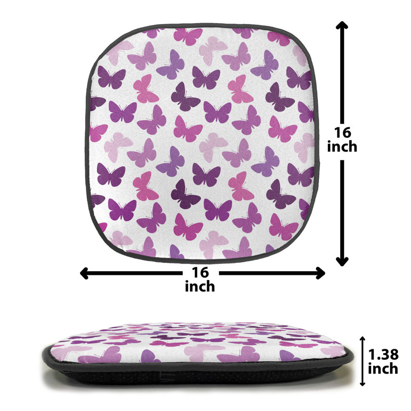 Outdoor 1.38'' Dining Chair Seat Cushion