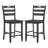 Gaspar Solid Wood 24'' Counter Stool-786699199