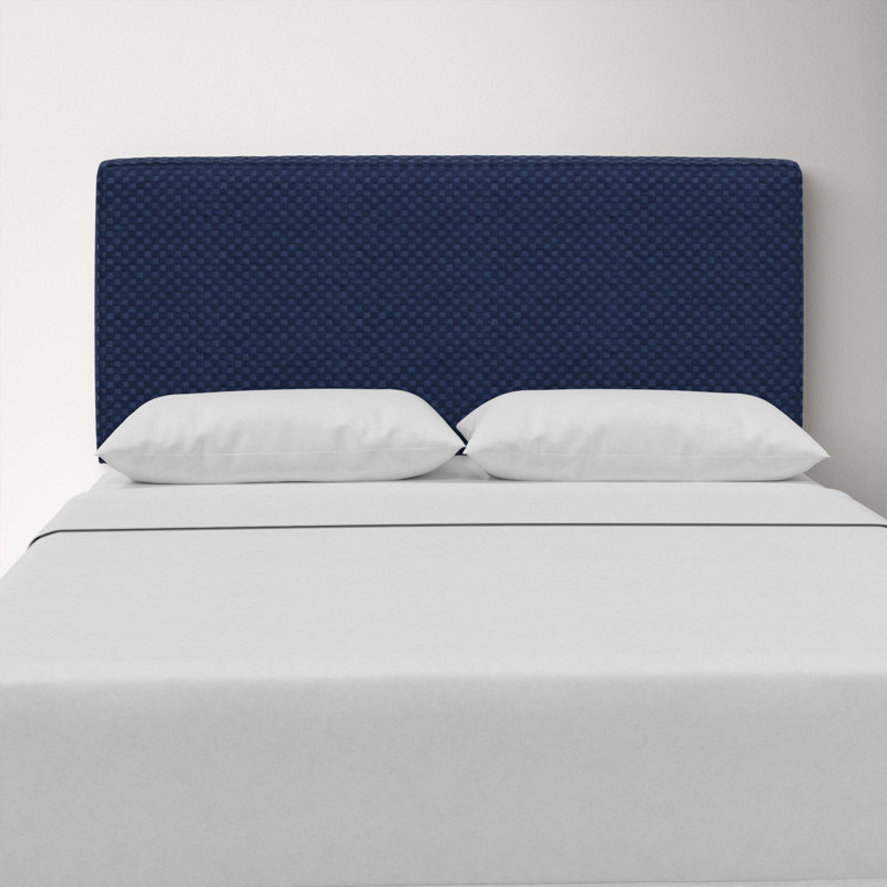Marquise Upholstered Headboard, Queen, Tulum Blue
